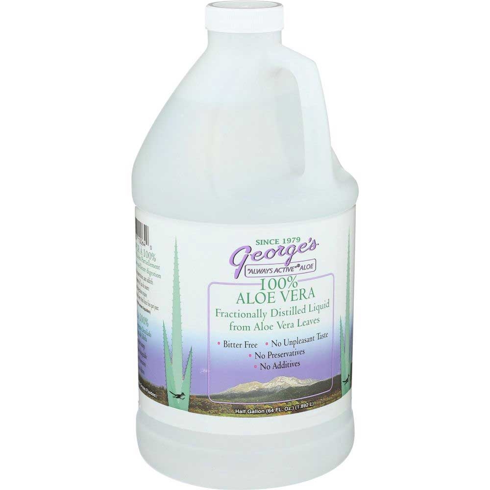 George's Aloe Vera Liquid, 64 Fluid Ounce