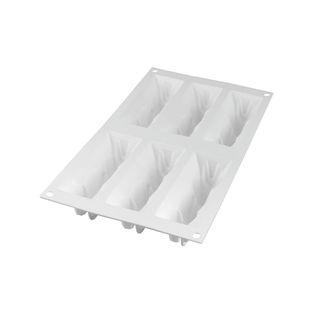 Silikomart Tre Cime 120 Silicone Mold, 120 x 45 x 65 Millimeter