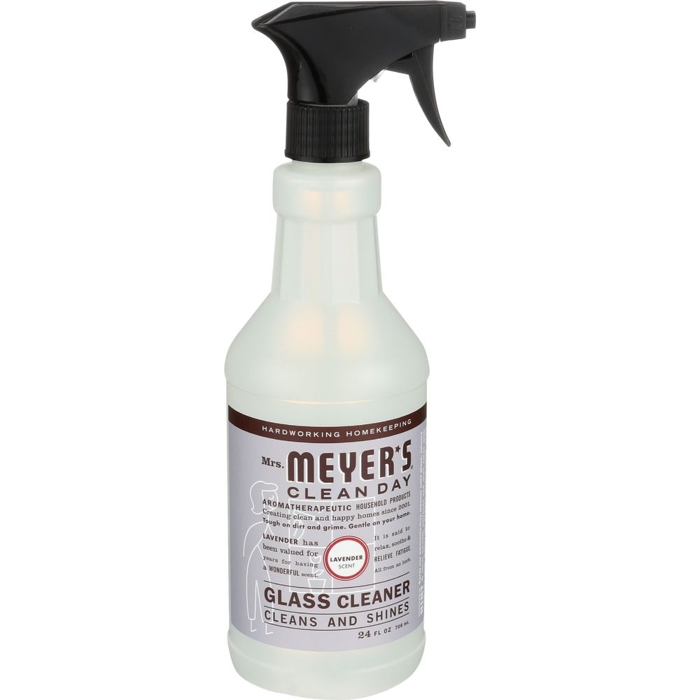 Mrs Meyers Lavender Scent Glass Cleaner, 24 Ounce -- 6 per case