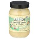 Credo Plant Based Roasted Garlic Alfredo Sauce, 15 Fluid Ounce -- 6 per case