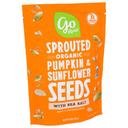 Go Raw Organic Sprouted Sunflower and Pumpkin Seeds with Sea Salt, 10 Ounce -- 6 per case