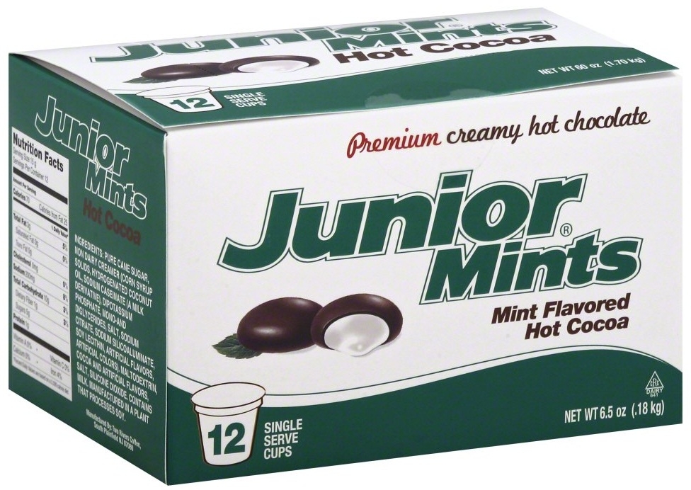 Junior Mints Roll Hot Cocoa, 12 Count -- 6 Per Case