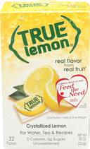 True Lemon Crystallized Lemon for Water, 32 count per pack -- 12 per case