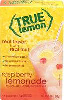 True Lemon Raspberry Lemonade Naturally Flavored Drink Mix, 10 count per pack -- 12 per case