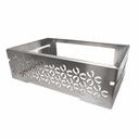 Rosseto Iris Multi-Chef Stainless Steel Frame Only, 21.5 x 13.5 x 7.25 inch