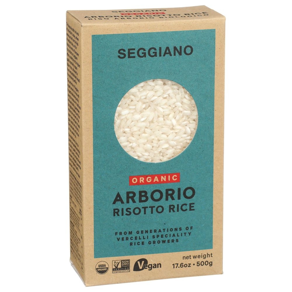 Seggiano Organic Arborio Risotto Rice, 17.6 Ounce -- 6 Per Case