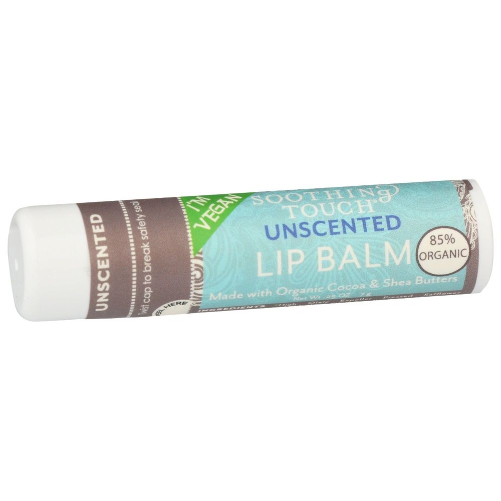 Soothing Touch Unscented Lip Balm, 0.25 Ounce -- 12 Per Case