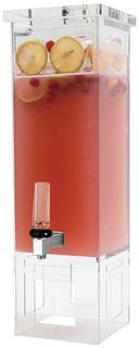 Rosseto Square Acrylic Beverage Dispenser, 2 Gallon