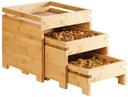 Rosseto Natura Bamboo Nesting Box 3 Piece Stand