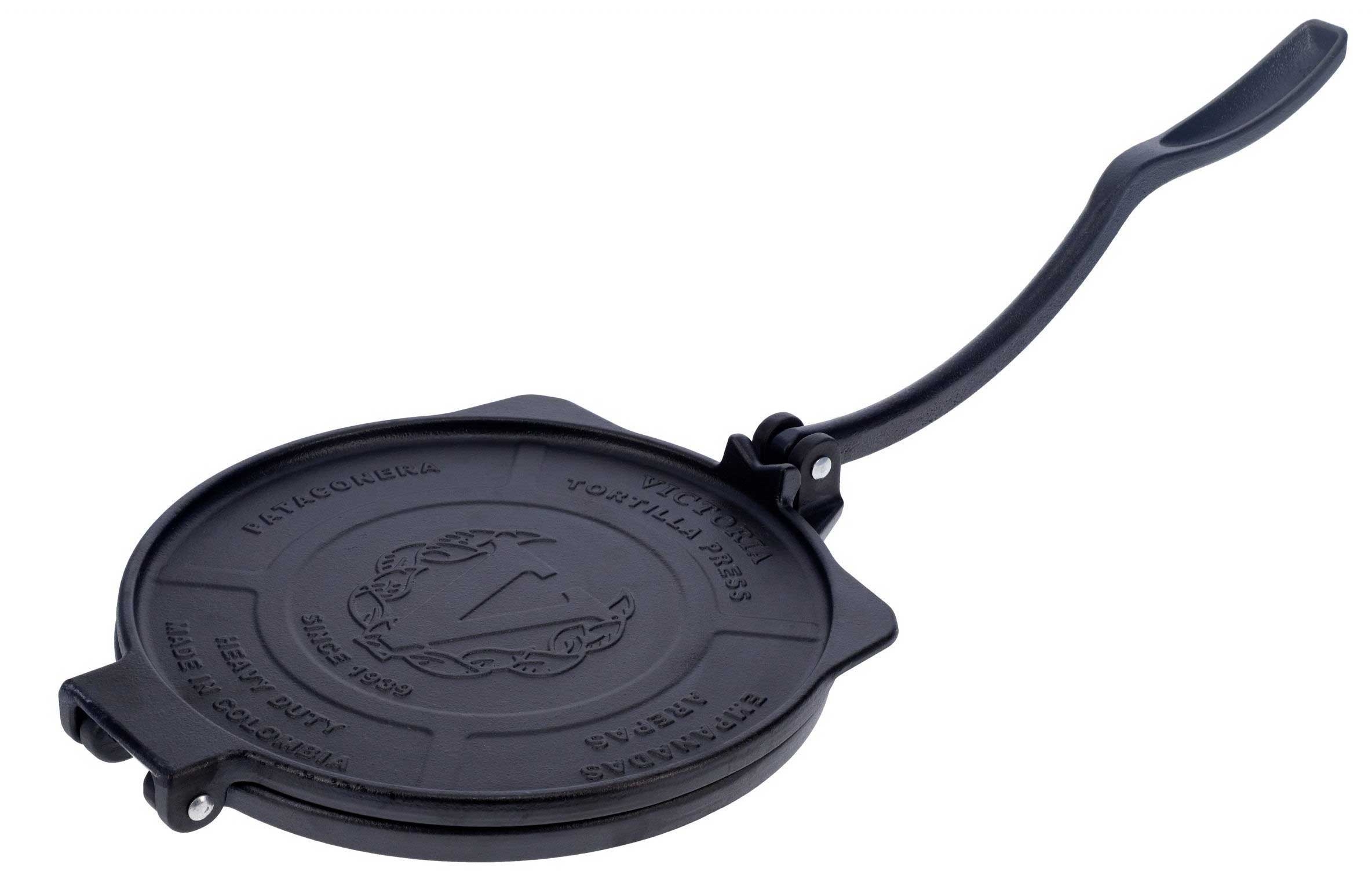 Victoria Heavy Duty Iron Pataconera Tortilla Press, 10 inch -- 4 per case