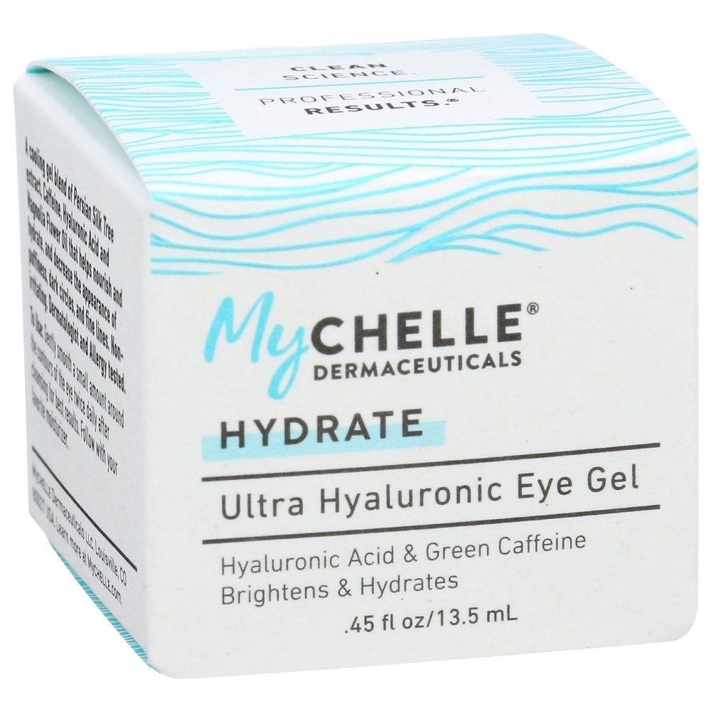 Mychelle Dermaceuticals Hydrate Ultra Hyaluronic Eye Gel, 0.45 Fluid Ounce