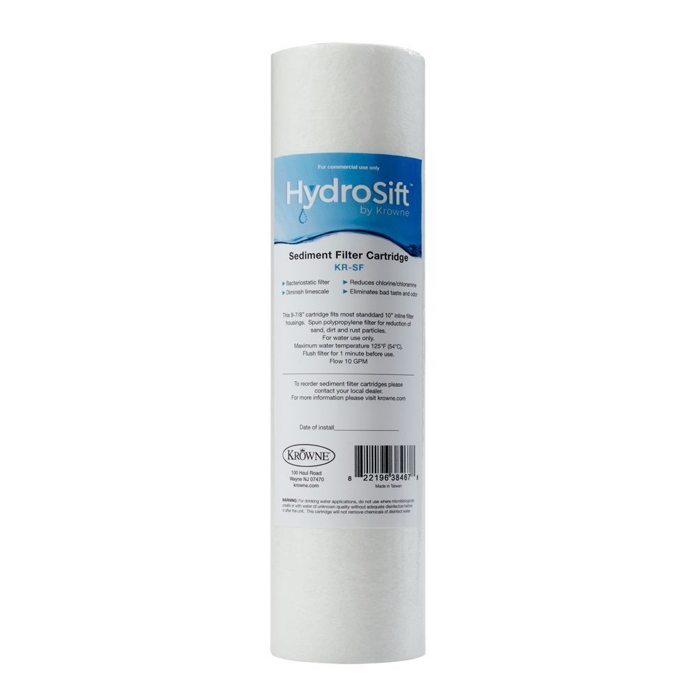 Krowne Hydrosift Sediment Filter Cartridge For Water Filters