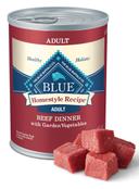 Blue Buffalo Homestyle Recipe Beef Dinner Adult Wet Dog Food, 12.5 Ounce -- 12 per case
