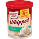 Duncan Hines Whipped Vanilla Frosting, 14 Ounce -- 8 per case.