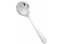 Winco Windsor 18/0 Stainless Steel Medium Weight Bouillon Spoon, 5.88 x 1.65 inch -- 24 per case.