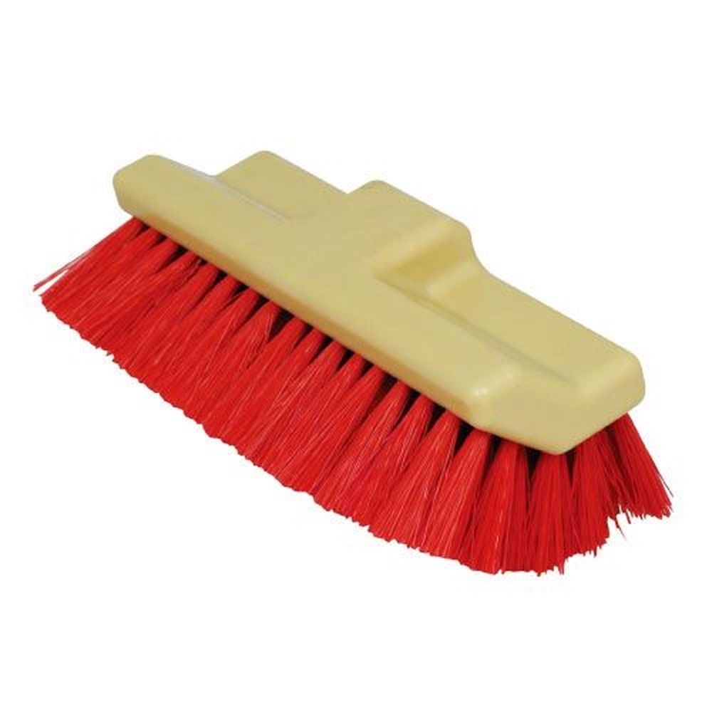 Winco Brf-10r Multi-angle Floor Scrub Brush Head, 10 Inch