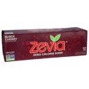Zevia Black Cherry Soda, 12 Fluid Ounce -- 24 per case