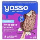 Yasso Vanilla Chocolate Crunch Yogurt Bar, 4 count -- 8 per case