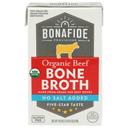 Bonafide Provisions Organic No Salt Added Beef Bone Broth, 16.9 Fluid Ounce -- 6 per case