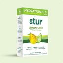 Stur Lemon Lime Hydration Plus Electrolyte Powder Drink Mix, 1.12 Ounce -- 12 per case