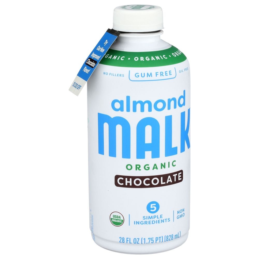 Malk Organic Chocolate Almond Malk, 28 Fluid Ounce -- 6 per case