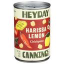 Heyday Canning Harissa Lemon Chickpeas, 15 Ounce -- 12 per case