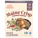 Better with Buckwheat Maine Crisp Olive and Zaatar Buckwheat Crackers, 4 Ounce -- 10 per case