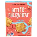 Better with Buckwheat Sea Salted Crackers, 4.25 Ounce -- 6 per case