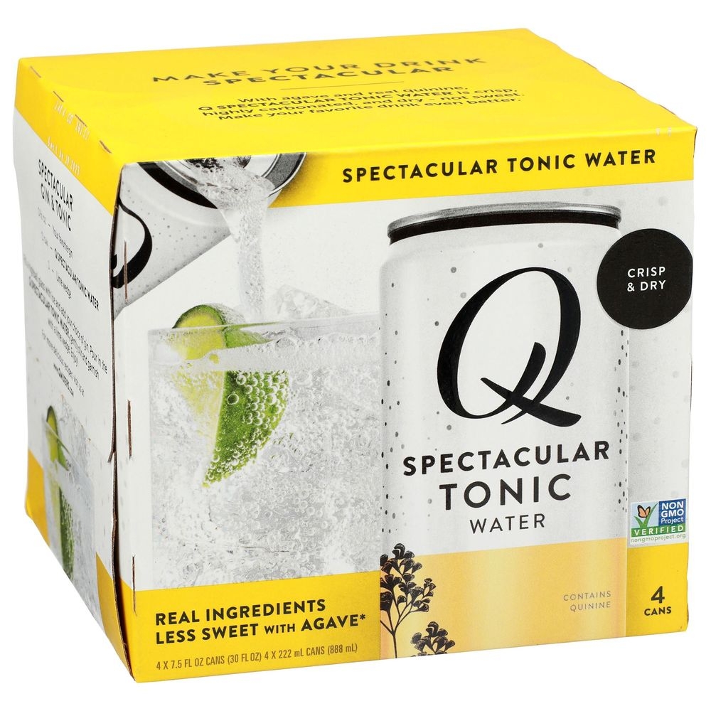 Q Mixers Tonic Water, 30 Fluid Ounce -- 6 Per Case