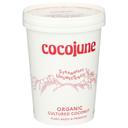 Cocojune Organic Unsweetened Strawberry Cultured Coconut Yogurt, 16 Ounce -- 8 per case