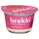 Brekki Overnight Oats with Strawberries, 5.3 Ounce -- 8 per case