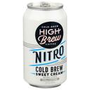 High Brew Nitro Sweet Cream Cold Brew Coffee, 10 Fluid Ounce -- 12 per case