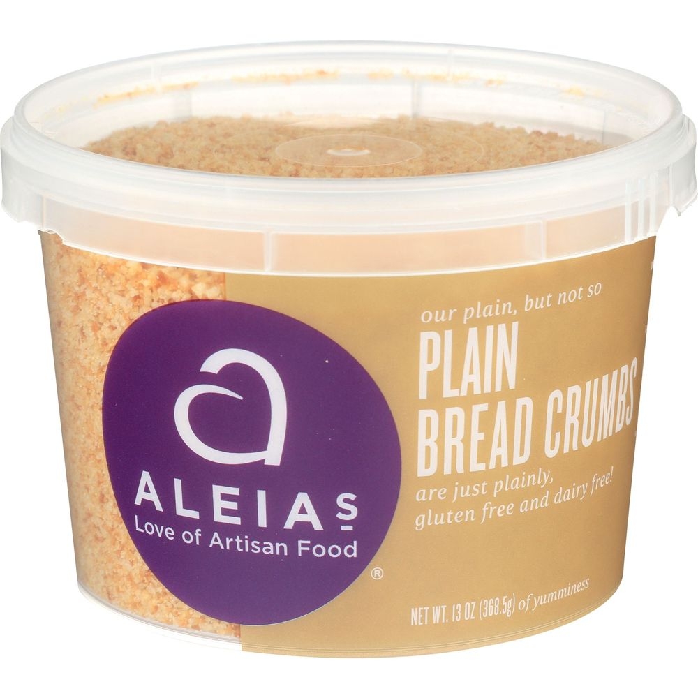 Aleias Plain Bread Crumbs, 13 Ounce -- 12 per case