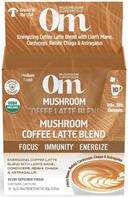 Om Organic Mushroom Powered Coffee Latte Blend - 10 count per pack