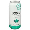 Steaz Antioxidant Brew Organic Mint Iced Green Tea, 16 Fluid Ounce -- 12 per case