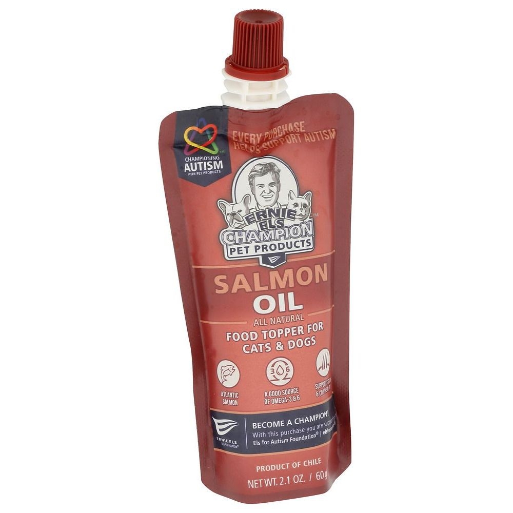 Ernie Els Salmon Oil For Dogs And Cats, 2.1 Ounce -- 10 Per Case
