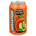 Halfday Peach Iced Tea, 12 Fluid Ounce Can -- 12 per case