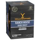Yellowstone Ranch House Single Serve Coffee Pods, 4.44 Ounce -- 6 per case