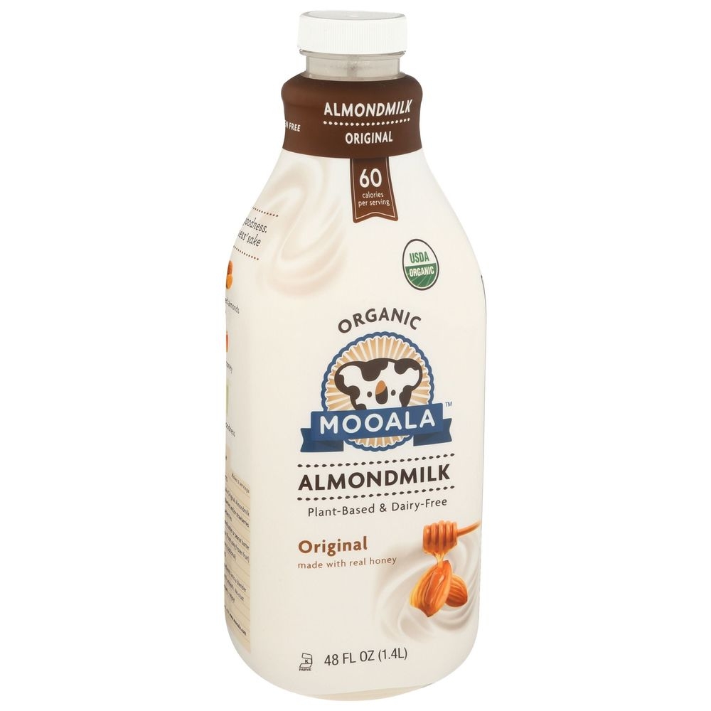 Mooala Organic Original Almond Milk, 48 Fluid Ounce -- 6 per case
