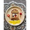 Dtocs Palm Leaf 7 inch Round Dessert Plate -- 50 per case