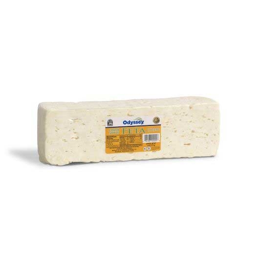 Odyssey Traditional Feta Cheese Loaf, 7 Pound -- 6 per case