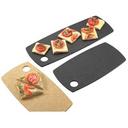 Cal-Mil Natural Rectangular Flat Bread Serving/Display Board, 15.875 x 6 x .25 inch -- 3 per case