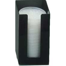 Cal-mil Classic Black Modular Countertop Lid Holder, 4.5 X 4.5 X 8 Inch