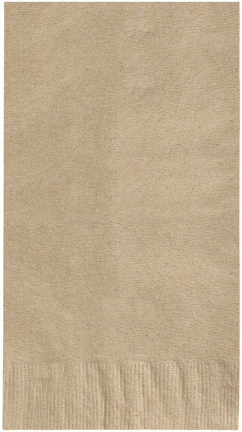 Hoffmaster 2 Ply Kraft Paper Earthwise Dinner Napkin, 15 x 17 inch -- 1000 per case