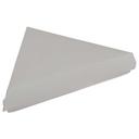 Southern Champion Tray White SBS Lock Corner Pizza Clamshell Box, 8.18 x 7 x 1.18inch -- 400 per case