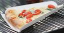 SCT White Pizza Wedge Tray, 7 3/4 x 8 7/16 inch -- 500 per case