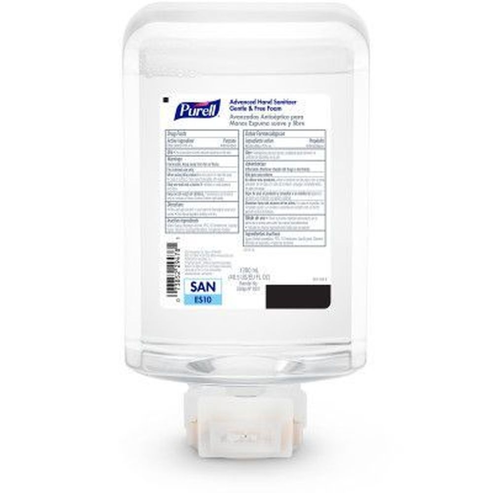 Purell Advanced Fragrance Free Foam Hand Sanitizer, 1200 Milliliter -- 2 per case