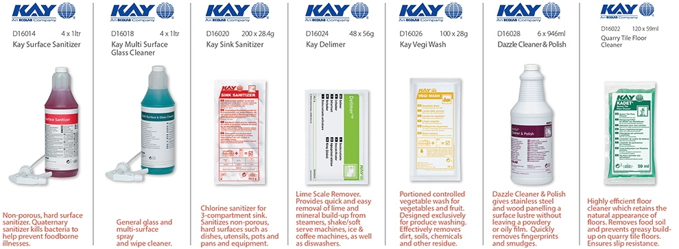 Kay Vegi Wash Anti-bact Produce Cleaner, 1 Ounce -- 100 Per Case