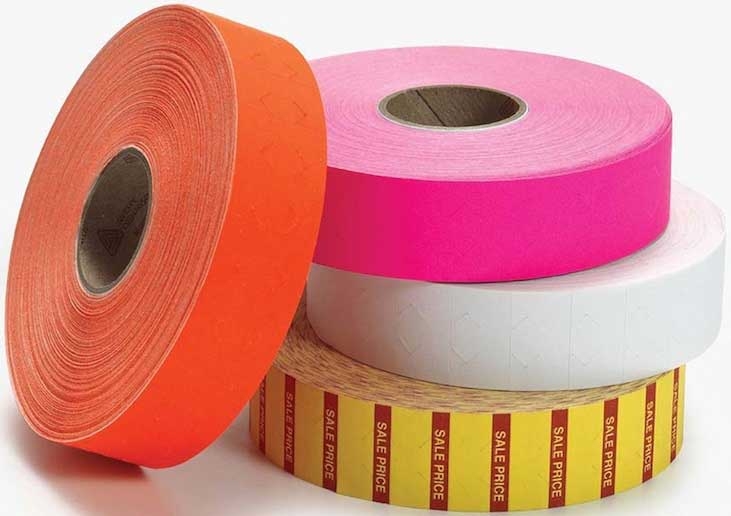 Avery Dennison Monarch 1131 Stock Solid White Blank Labels, 19.8 Mm X 11.2 Mm -- 20000 Per Case