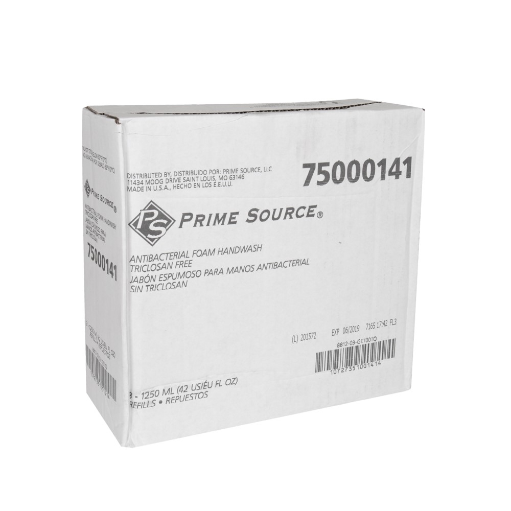 Prime Source Plum Fragrance Antibacterial Foam Handwash, 1250 Milliliter -- 3 per case